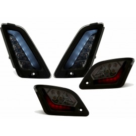 Σετ Φλας Εμπρός Και Πίσω LED HD CORSE Για Vespa GTS/GTL/GT