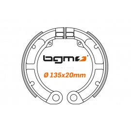 Σιαγώνες Φρένων 9" 135x20mm Πίσω BGM PRO Για Vespa V50