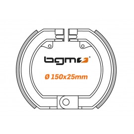 Σιαγώνες Φρένων PRO 10" 150x25mm Εμπρός BGM Για Vespa Rally/Sprint