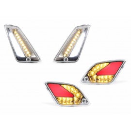 Σετ Φλας LED Εμπρός Πίσω MOTO NOSTRA Για Vespa GT/GTV/GTS